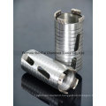 Reinforced concrete dry diamond core bits for drilling concrete